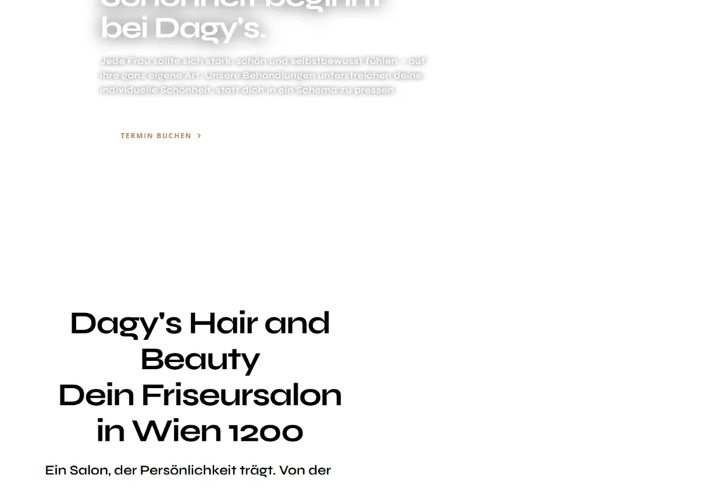 Magazine cover featuring hair and beauty salon in Vienna 1200.